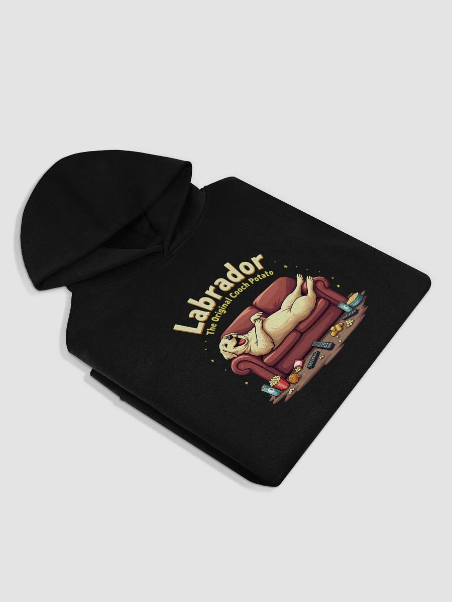 Labrador: The Original Couch Potato - Unleash the Laughter with This Hilarious Hoodie Design product image (3)