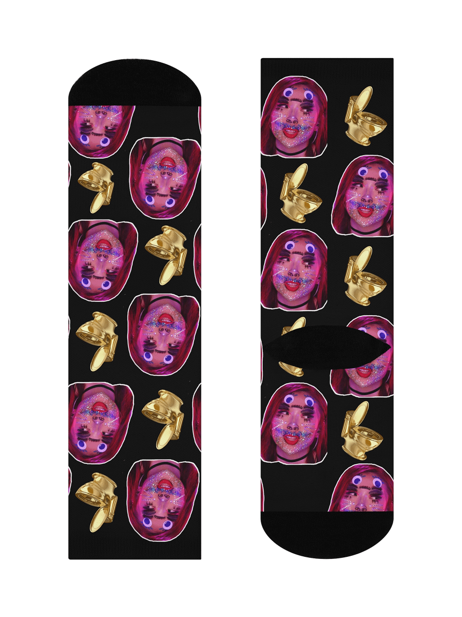 Velvet Makeup Face Socks product image (3)