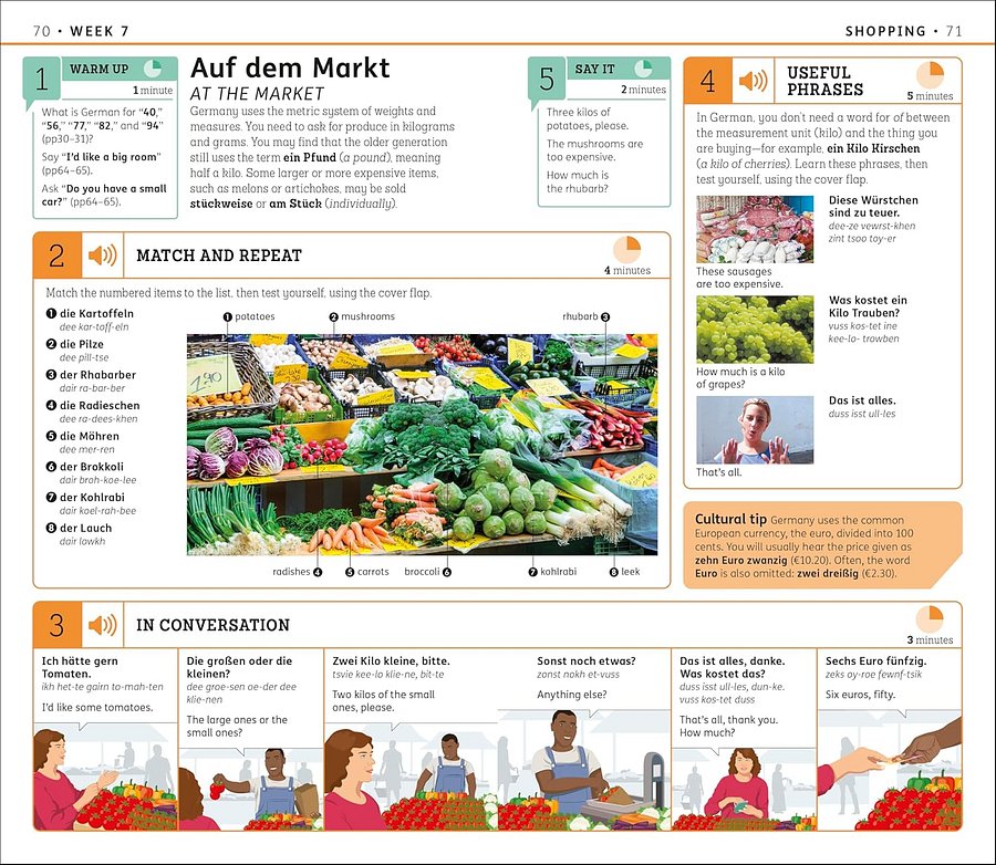 15-Minute German: Learn in Just 12 Weeks (DK 15-Minute Language Learning) product image (8)