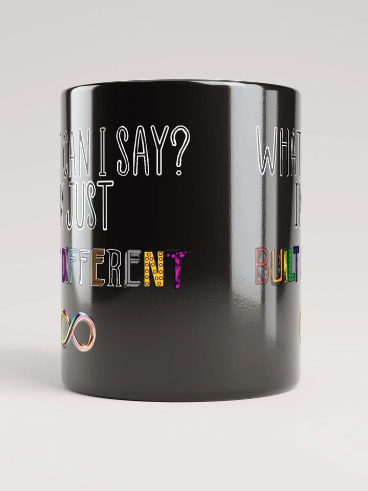 Built Different BLACK Mug product image (4)