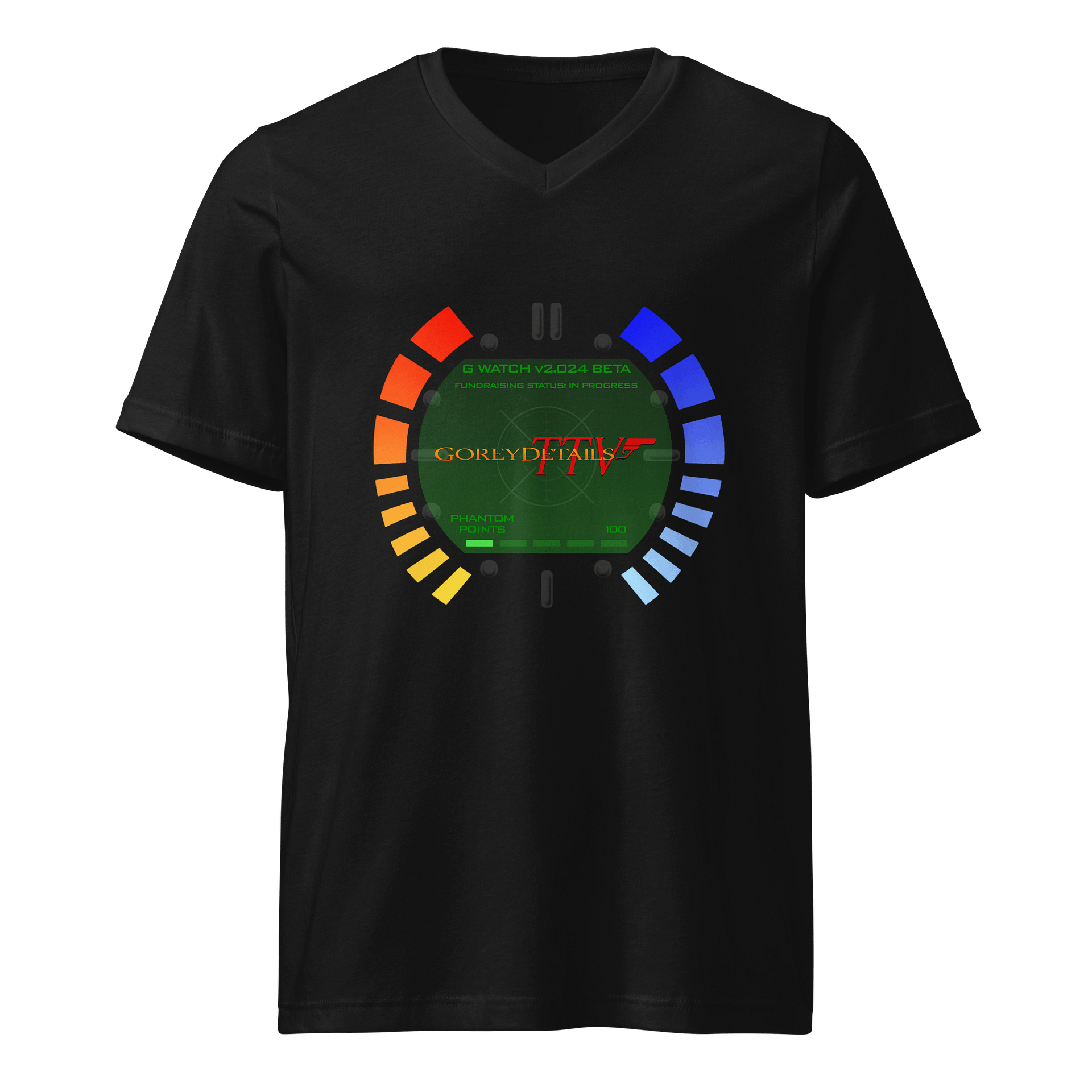 The name's Gorey, Shawn Gorey - Bella+Canvas Short Sleeve V-Neck Jersey T-Shirt product image (1)