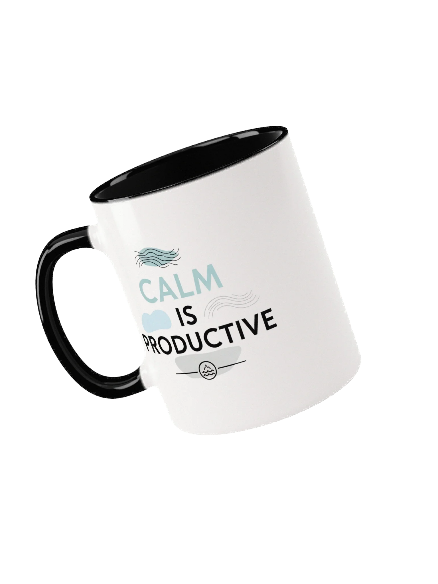 Calm Is Productive Coffee Mug – Inspirational Office & Home Desk Cup for Focus and Mindfulness product image (3)