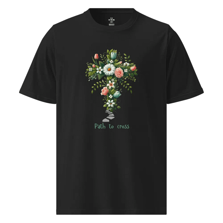 Floral Cross Path T-Shirt product image (1)