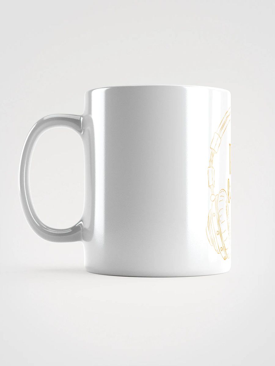Talk Less Listen More White Glossy Mug product image (18)
