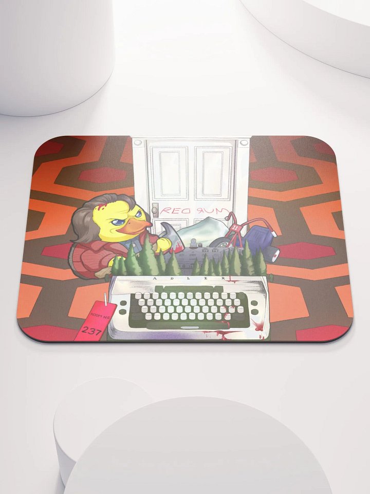 The Ducking Mouse Pad product image (1)