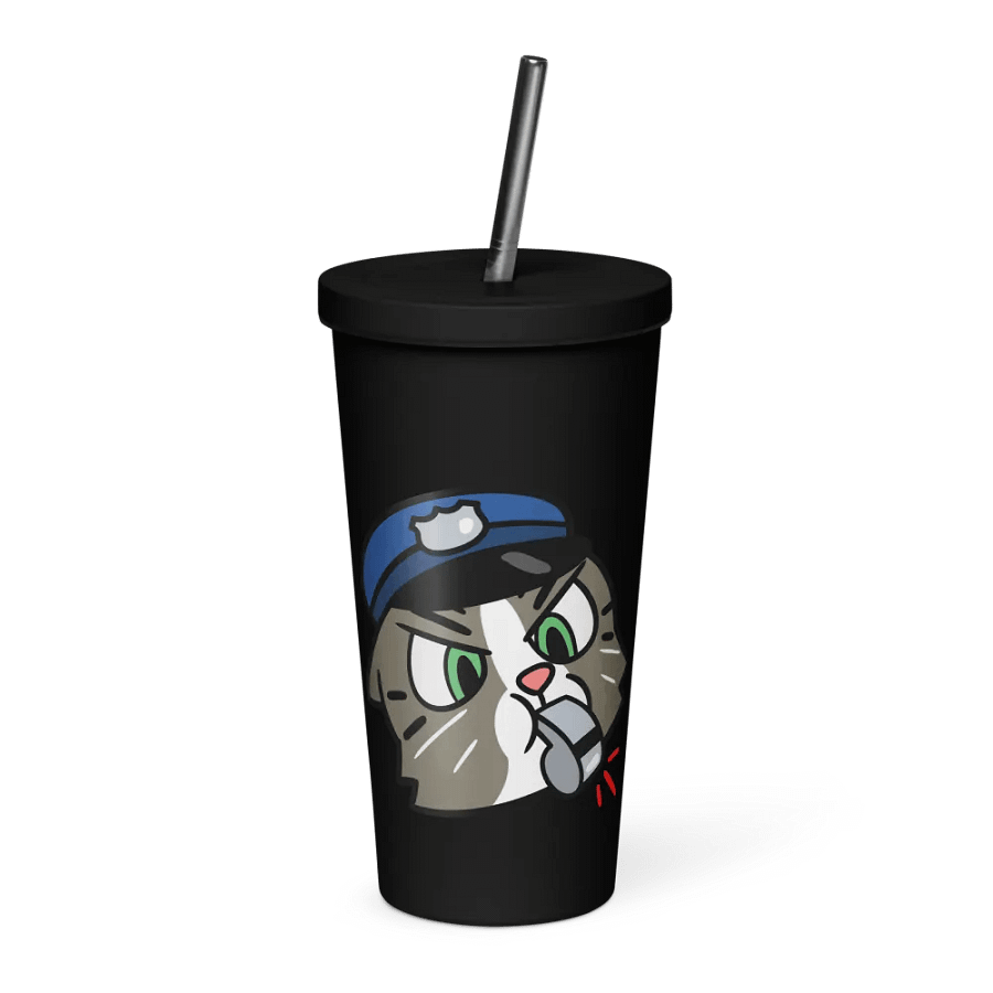 Officer Kitty Cat Tumbler product image (1)