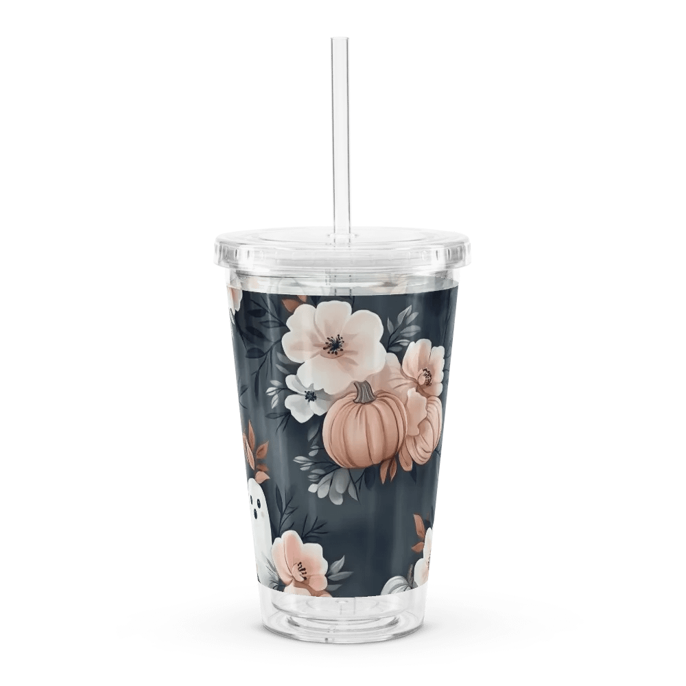 Halloween Ghosts Clear Tumbler product image (3)