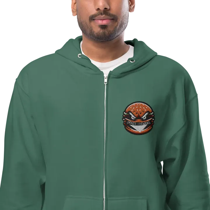 Fickburger Embroidered Hoodie - My Greasefire Life product image (1)