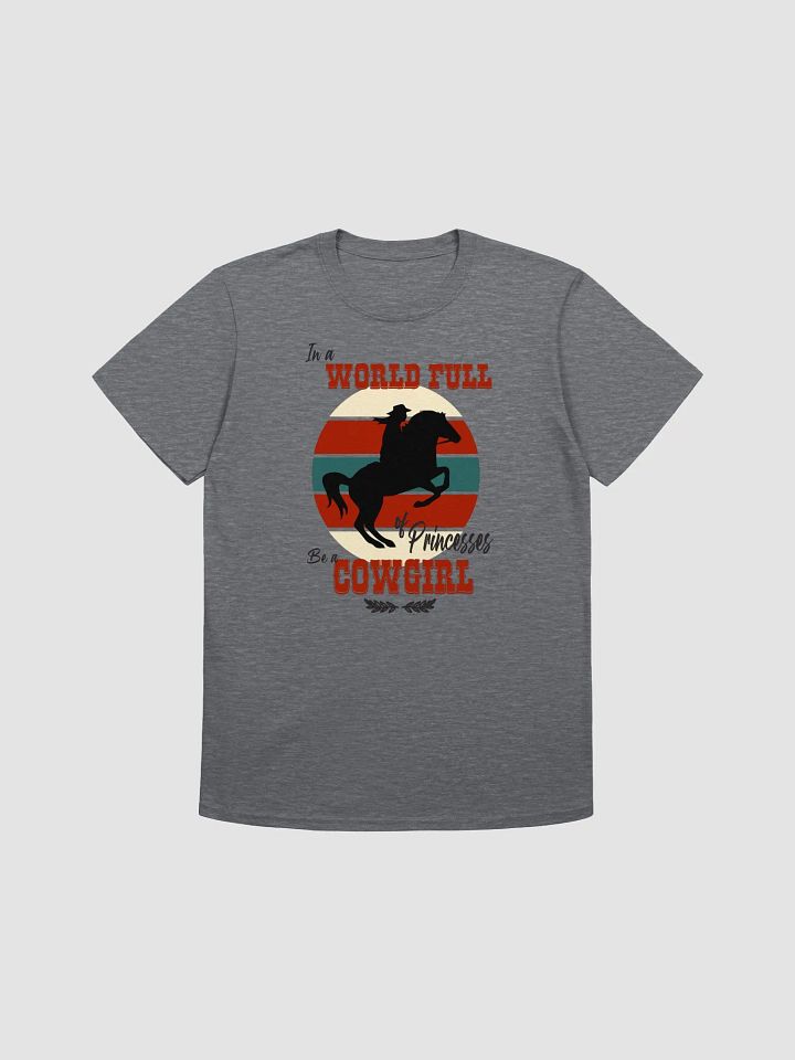 Wild West Cowgirl Silhouette T-Shirt product image (4)