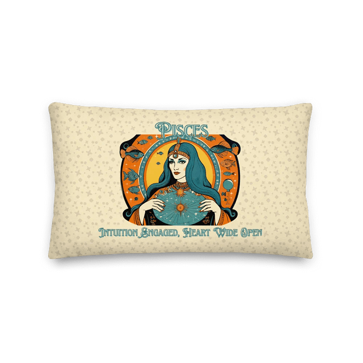 Pisces, Intuition Engaged, Pillow product image (2)