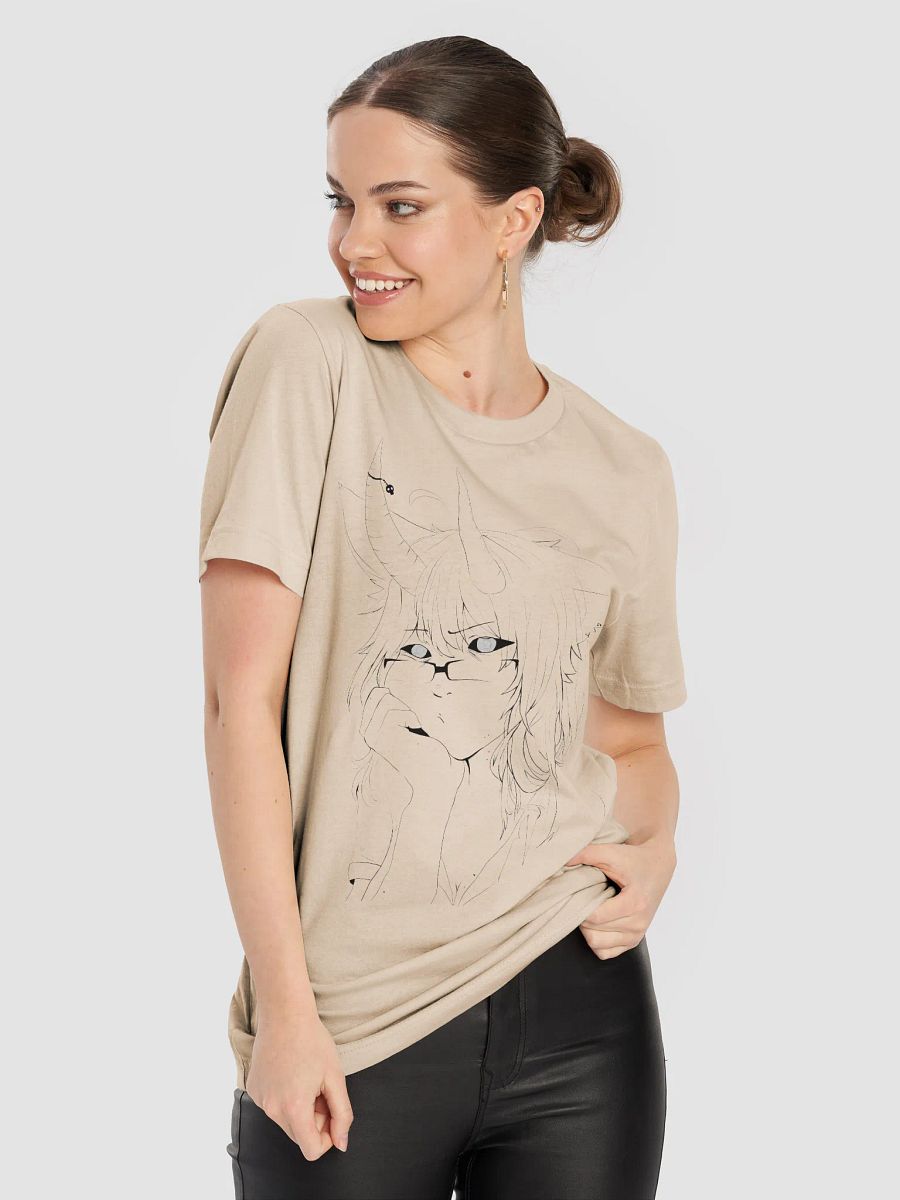 Bored Mina Line Art Soft T-Shirt product image (69)