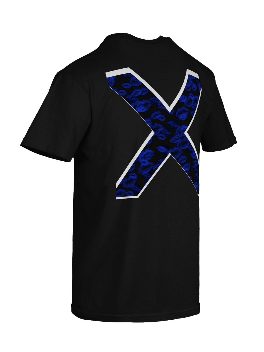 Black X Blue Lipstick Kisses | Shirt product image (5)