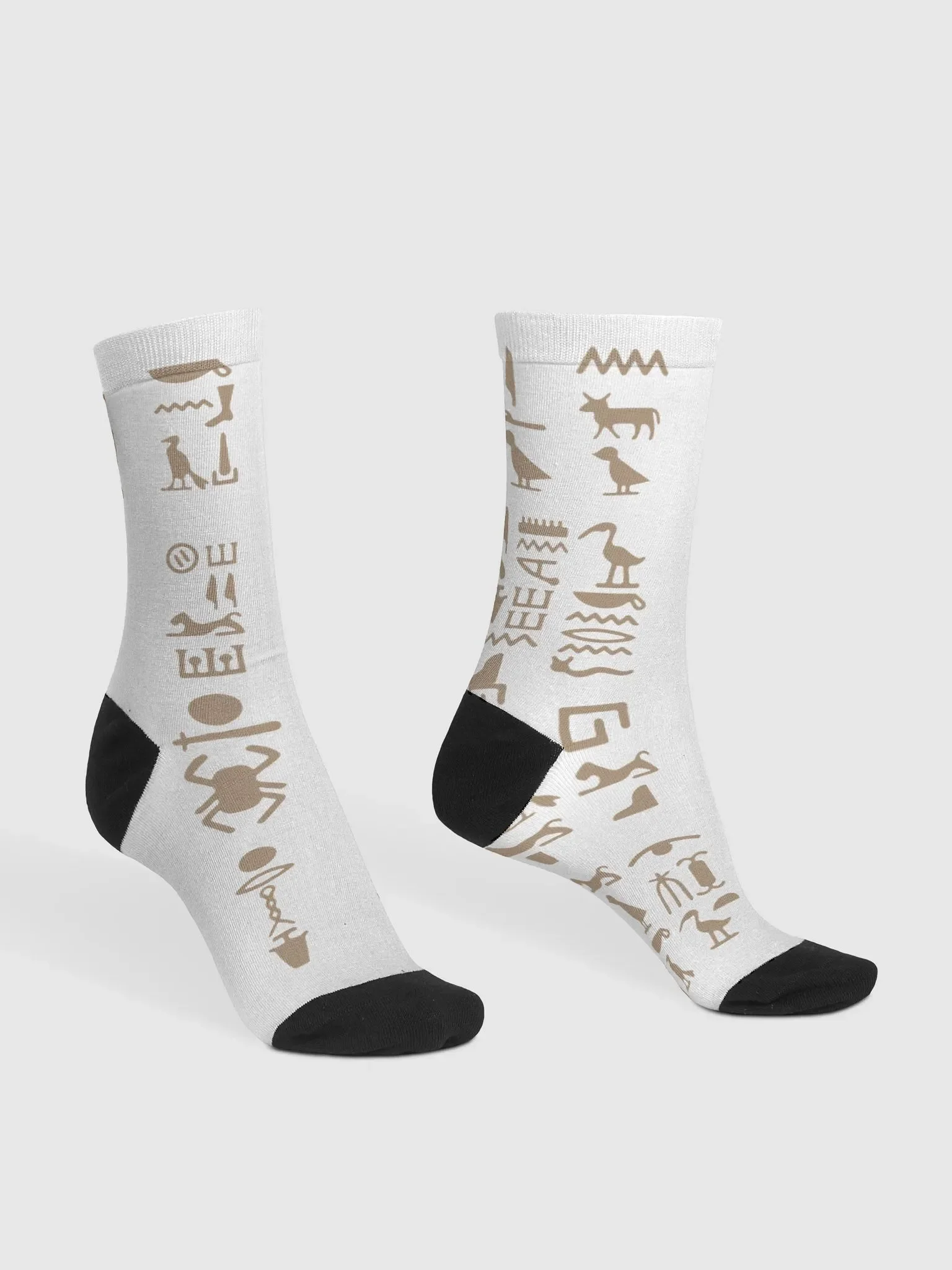 Isis Detail White Crew Socks product image (3)