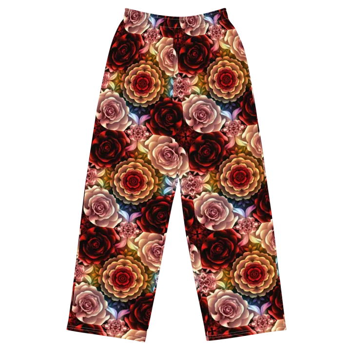 Rose Garden Dream Wide-Leg Pants product image (1)