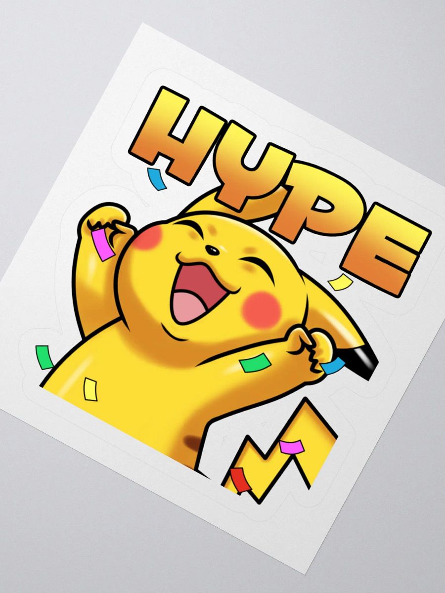"pflommHype" Sticker product image (4)