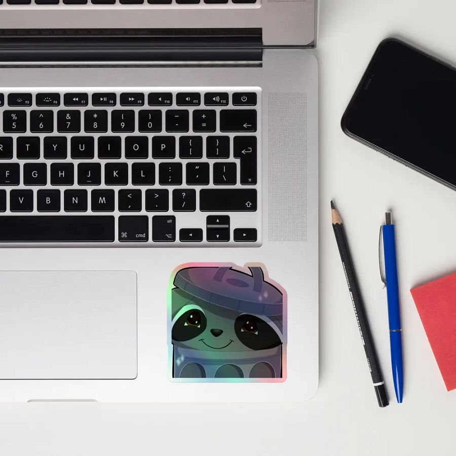 Trash Emote Holo Sticker product image (10)