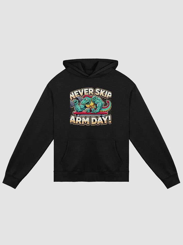Arm Day Dino Unisex Hoodie product image (4)