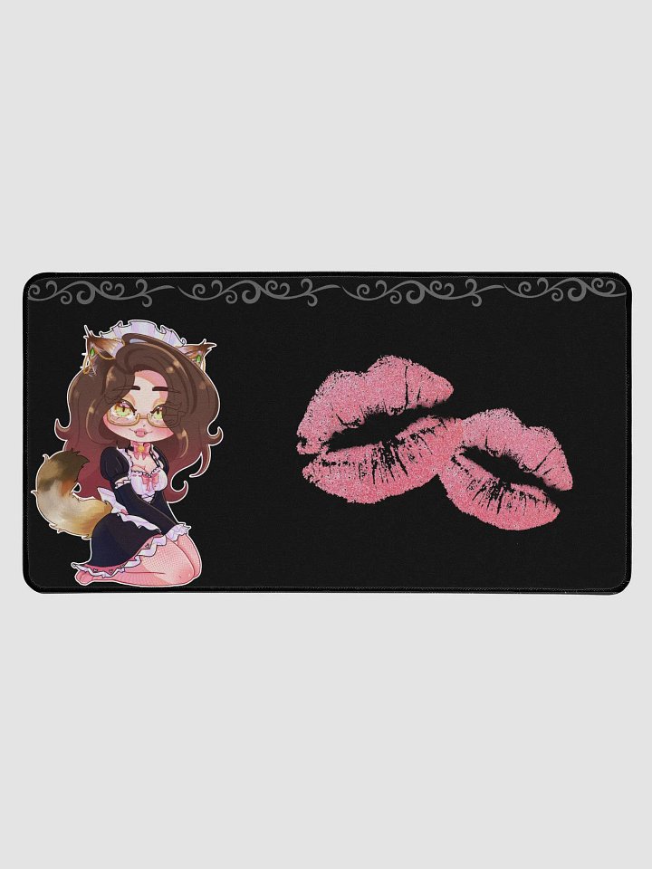 Samma Cat Maid Kiss Desk Mat 15.5" x 31.5" product image (1)