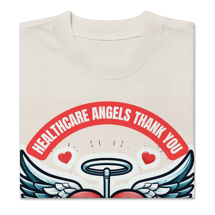Healthcare Angels Tribute Oversized Tee product image (30)