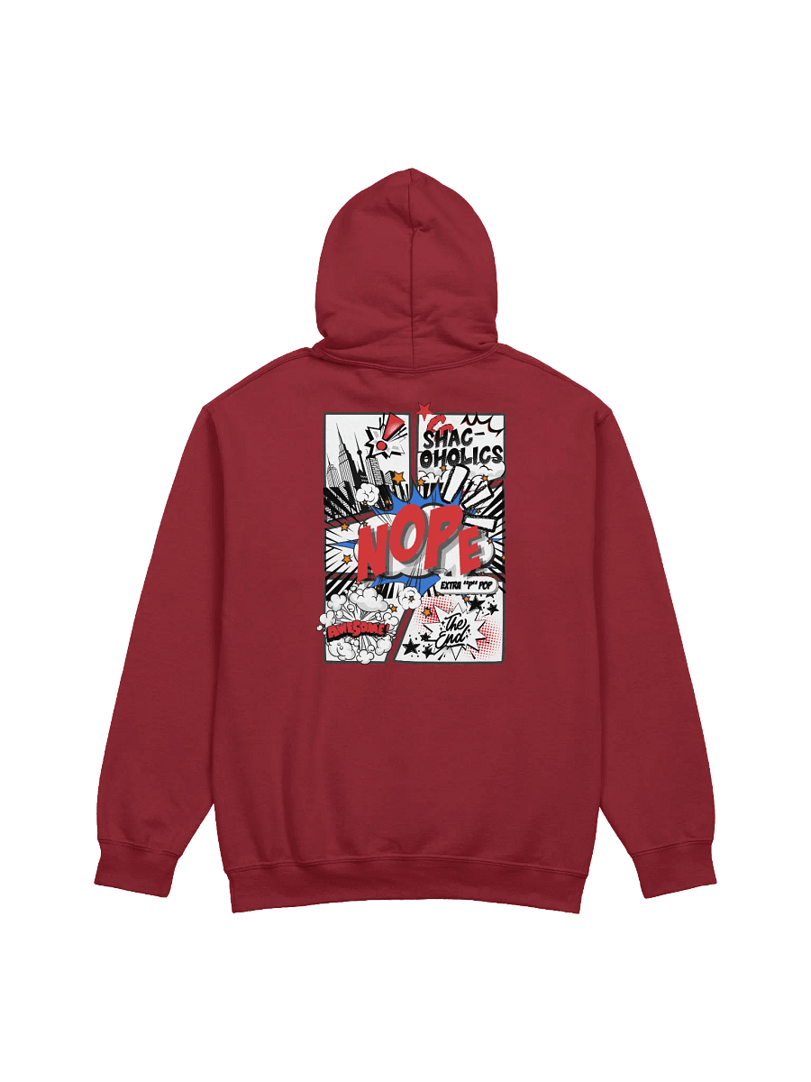 Explosive Red NoPe Shac-oholics Hoodie product image (19)