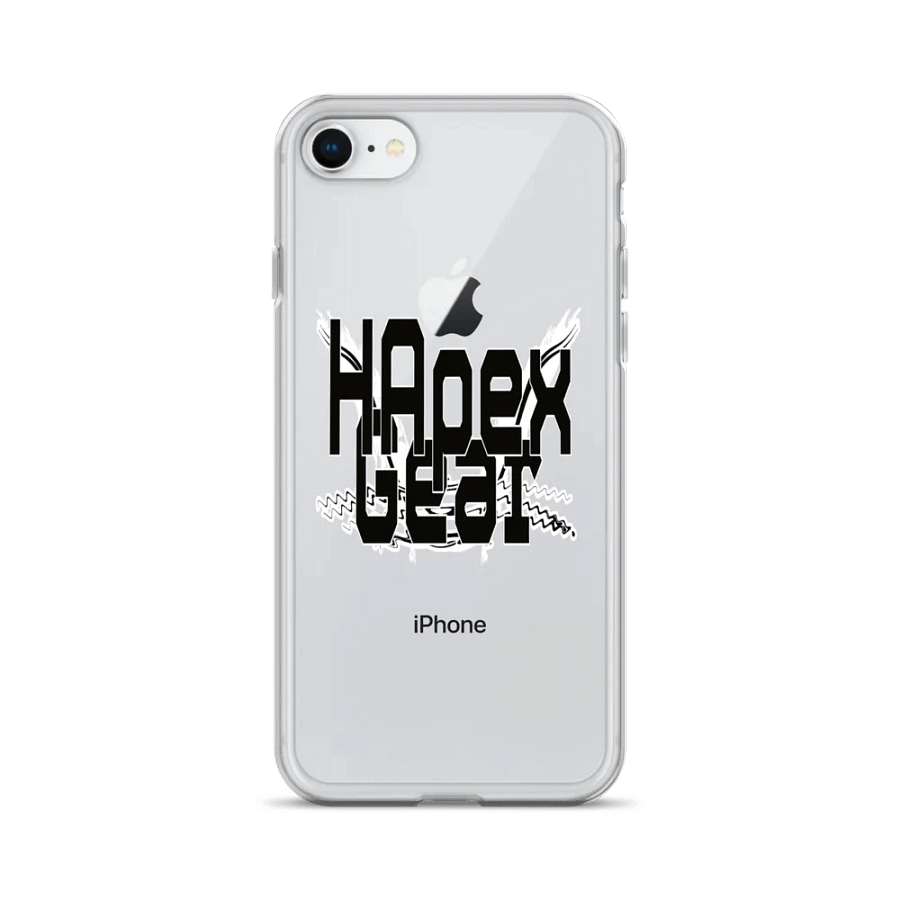 Black HApex Gear Black Logo - Clear - Case for iPhone® product image (1)