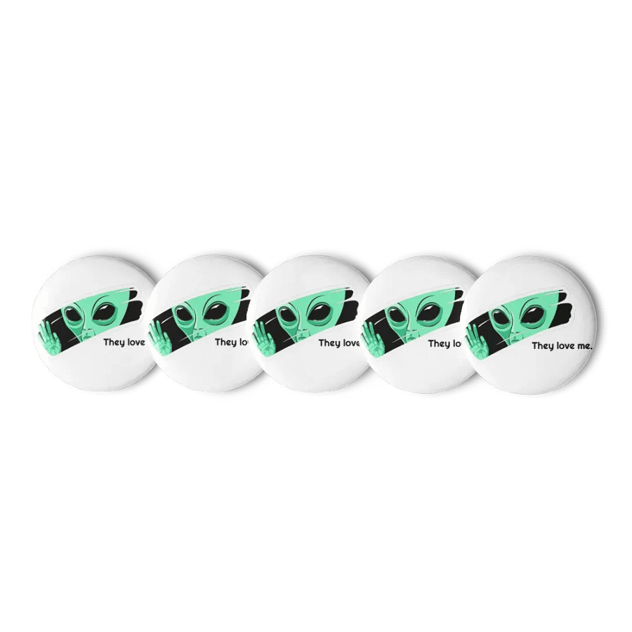"They Love Me" Pin Set product image (1)