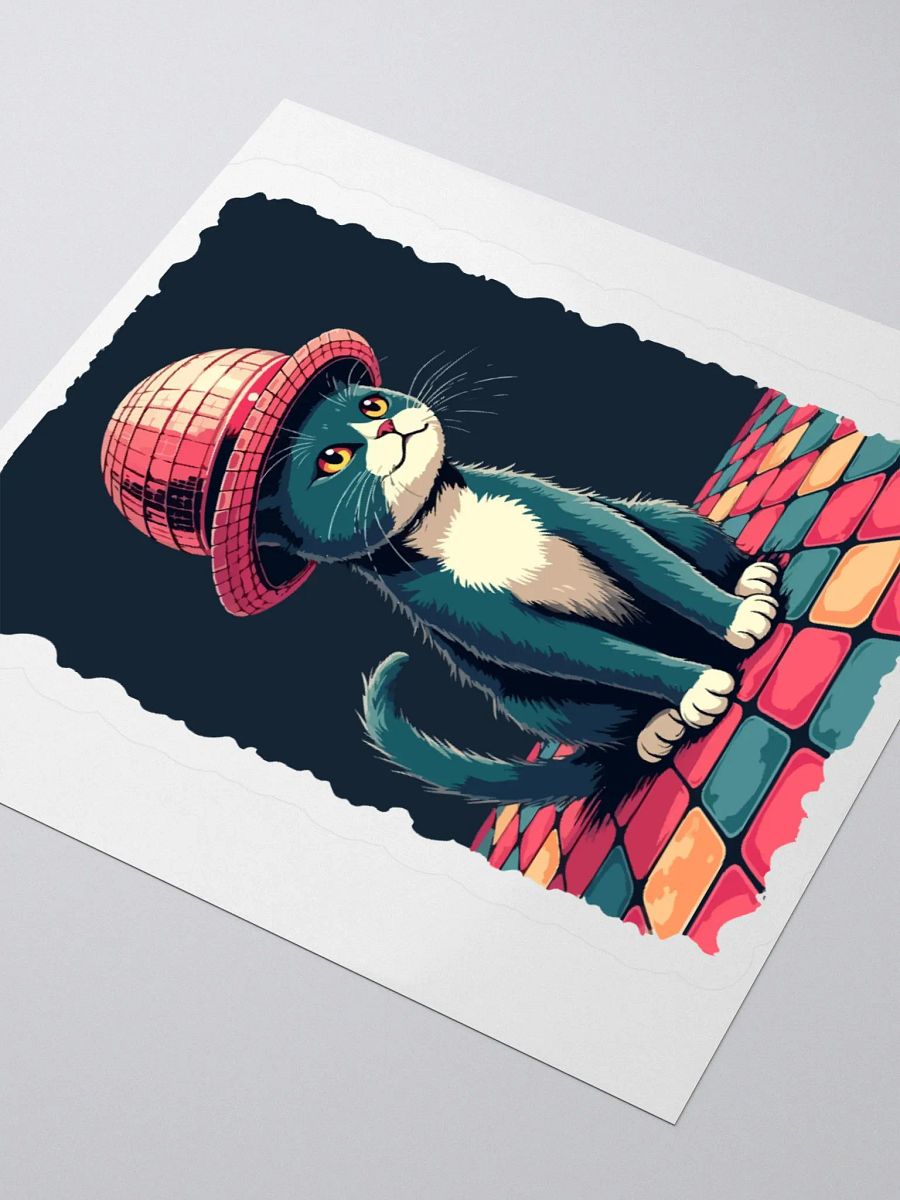 Fancy Cat Sticker product image (3)