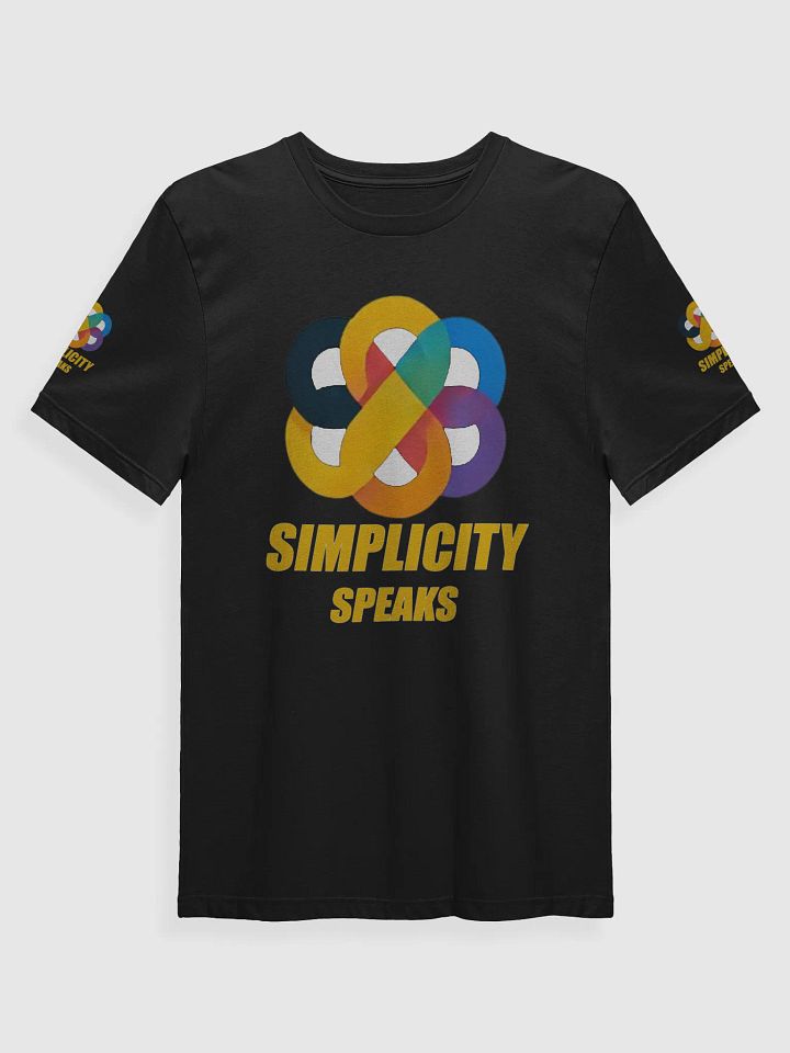 Simplicity Speaks Abstract T-Shirt product image (7)