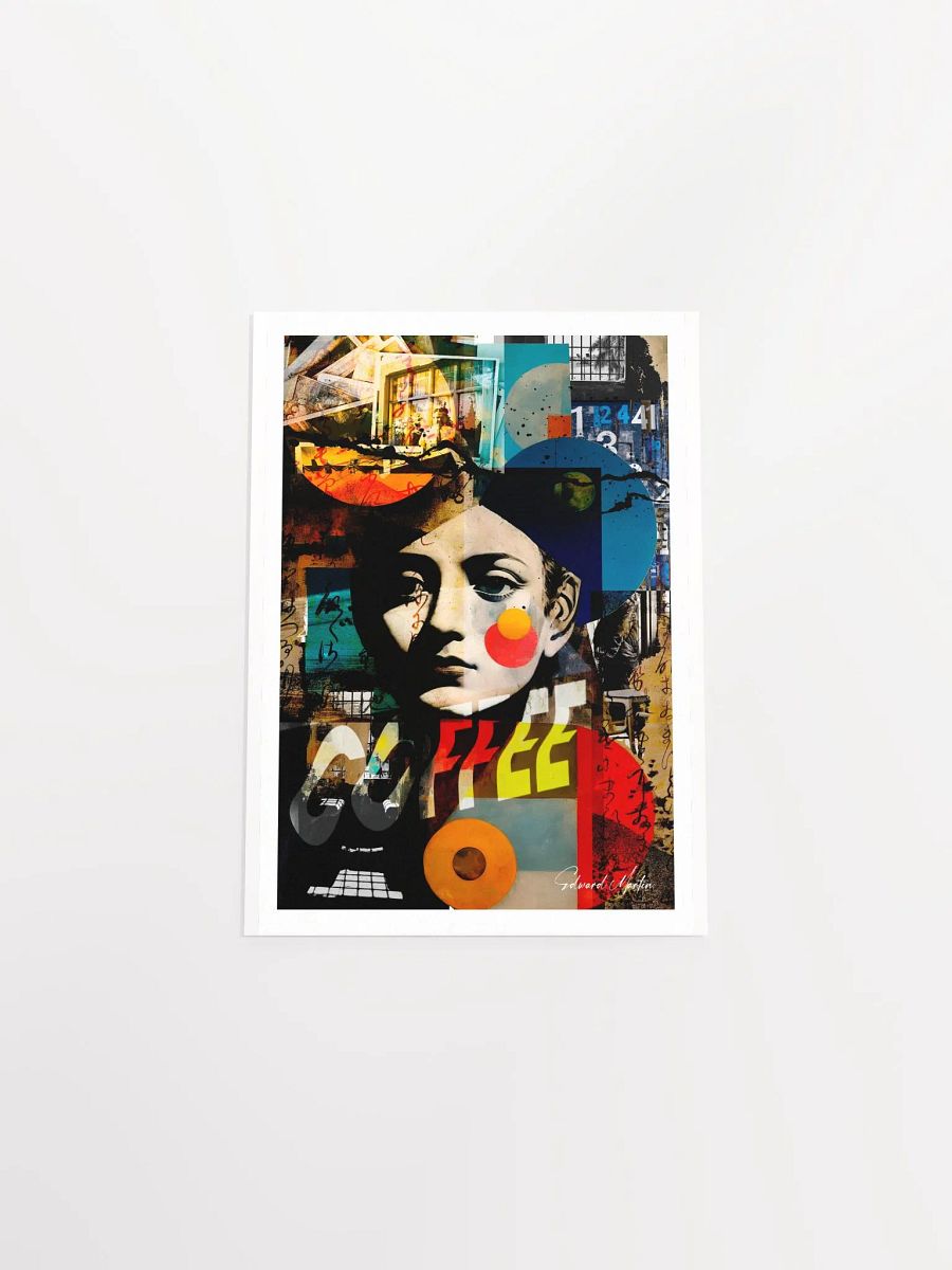 'No Sugar' by Edward Martin-Mixed Media Collage Print product image (5)