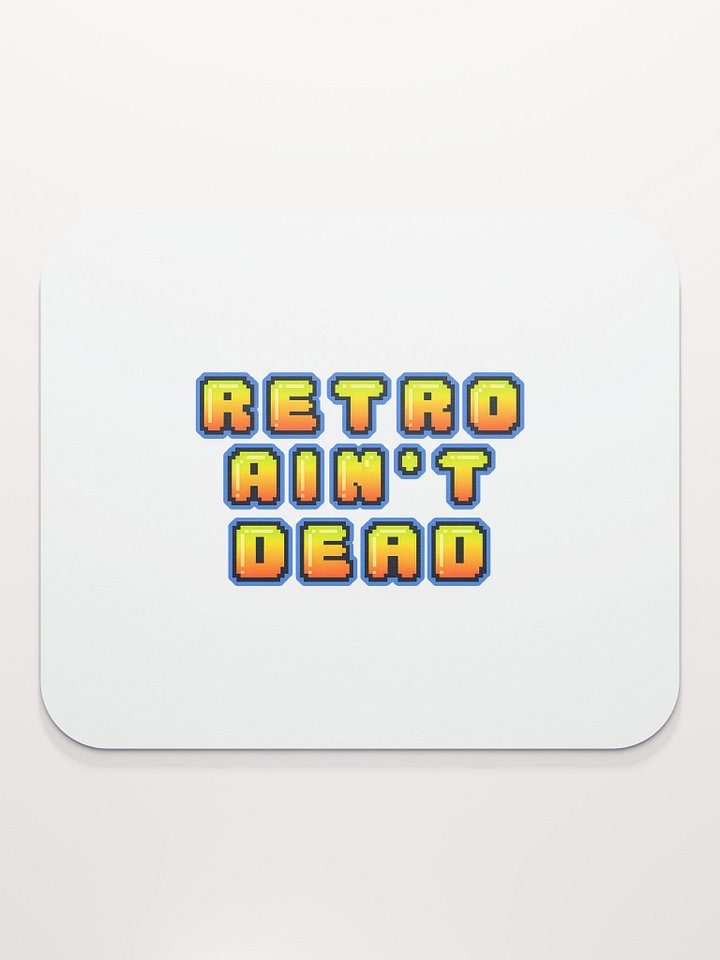 Retro Ain't Dead Mouse Pad product image (2)