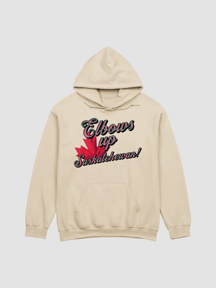 Elbows Up Maple Leaf Saskatchewan Hoodie product image (28)