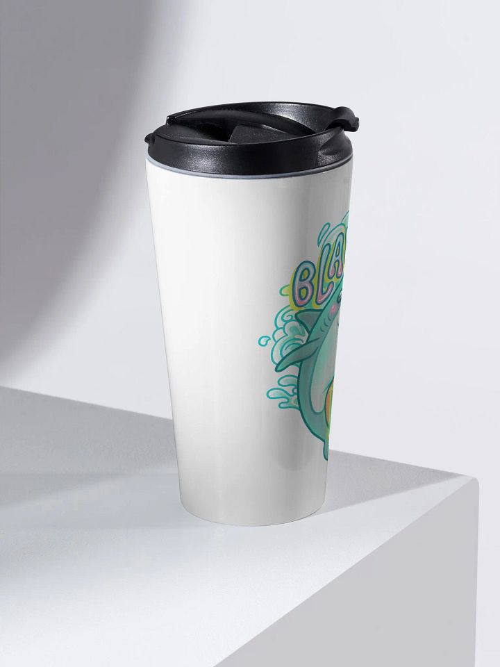 Blahaj Blast Stainless Steel Travel Mug product image (2)