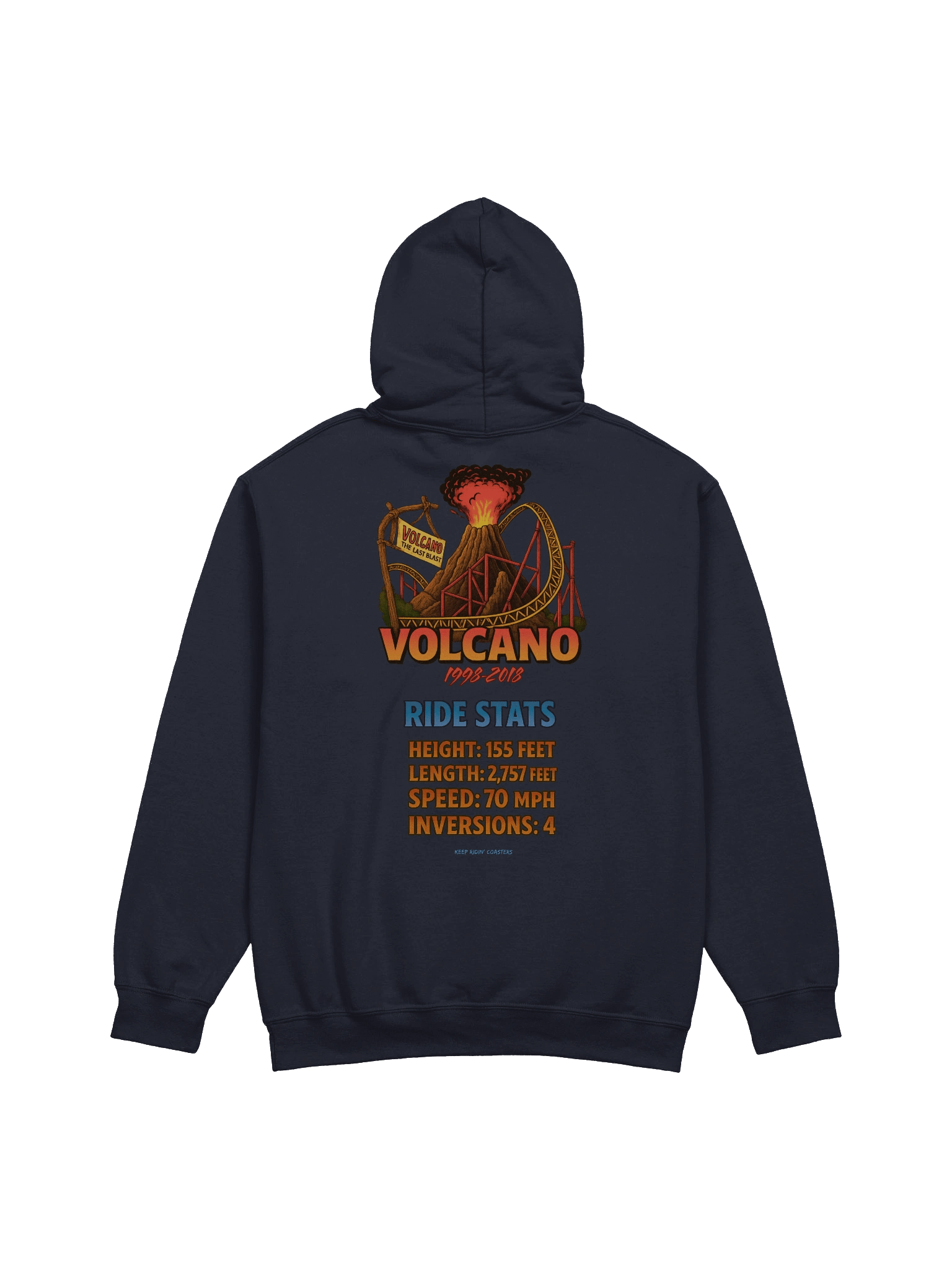 Volcano Blast Unisex Hoodie product image (15)