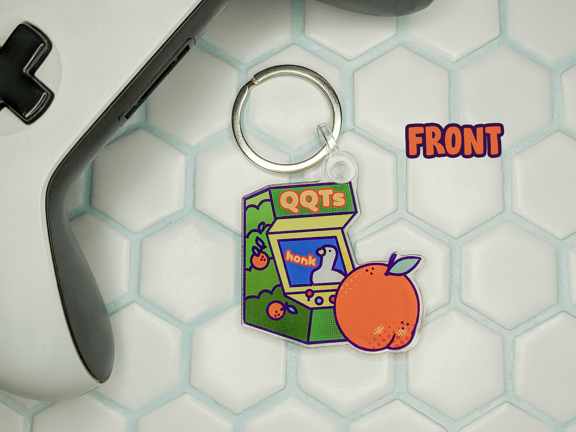 QT Arcade Keychain product image (1)