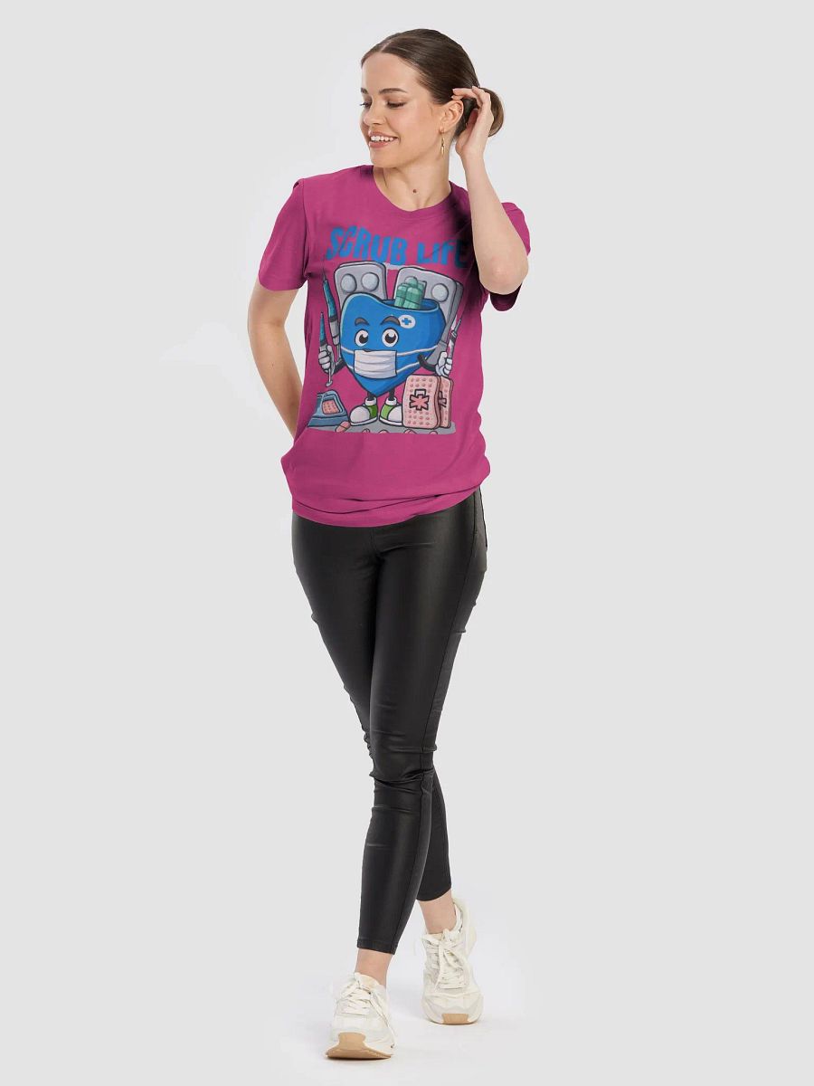 Syringe, heart, mask , and cartoon T-Shirt product image (101)