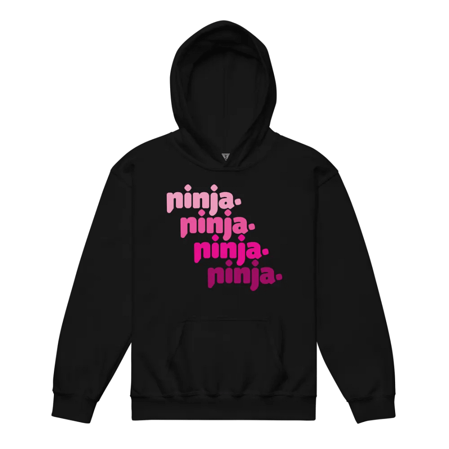 Pink Quad Ninja Kids Hoodie product image (1)