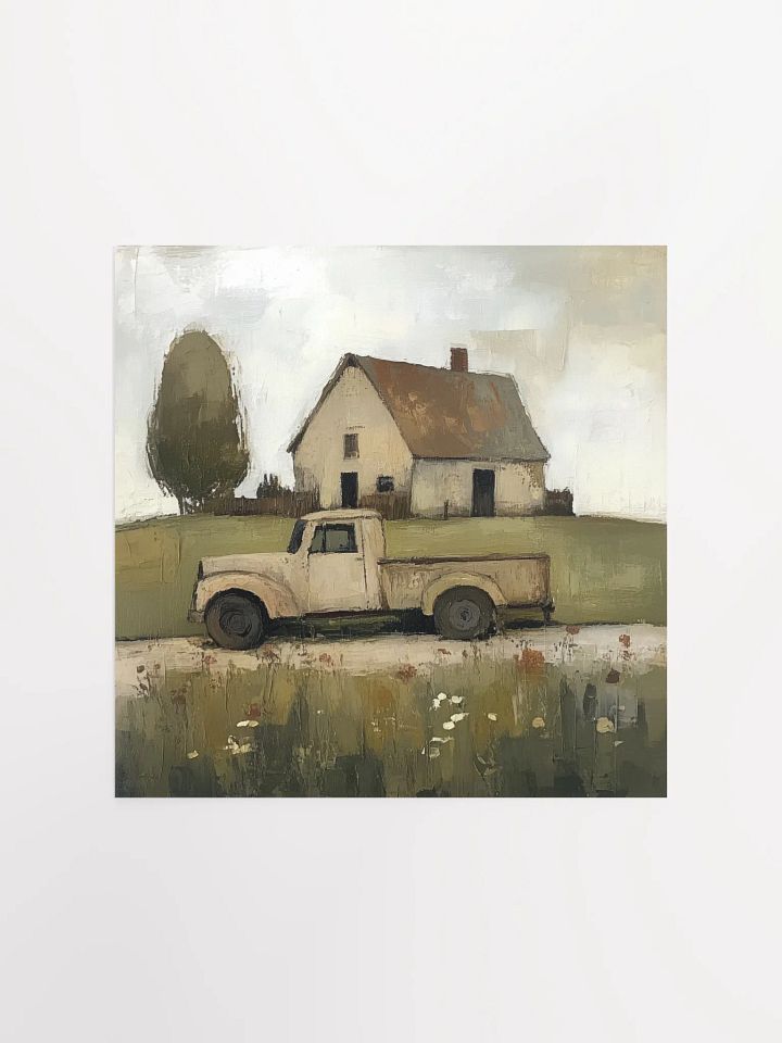 Farmhouse Sky: Truck II Art Print product image (1)