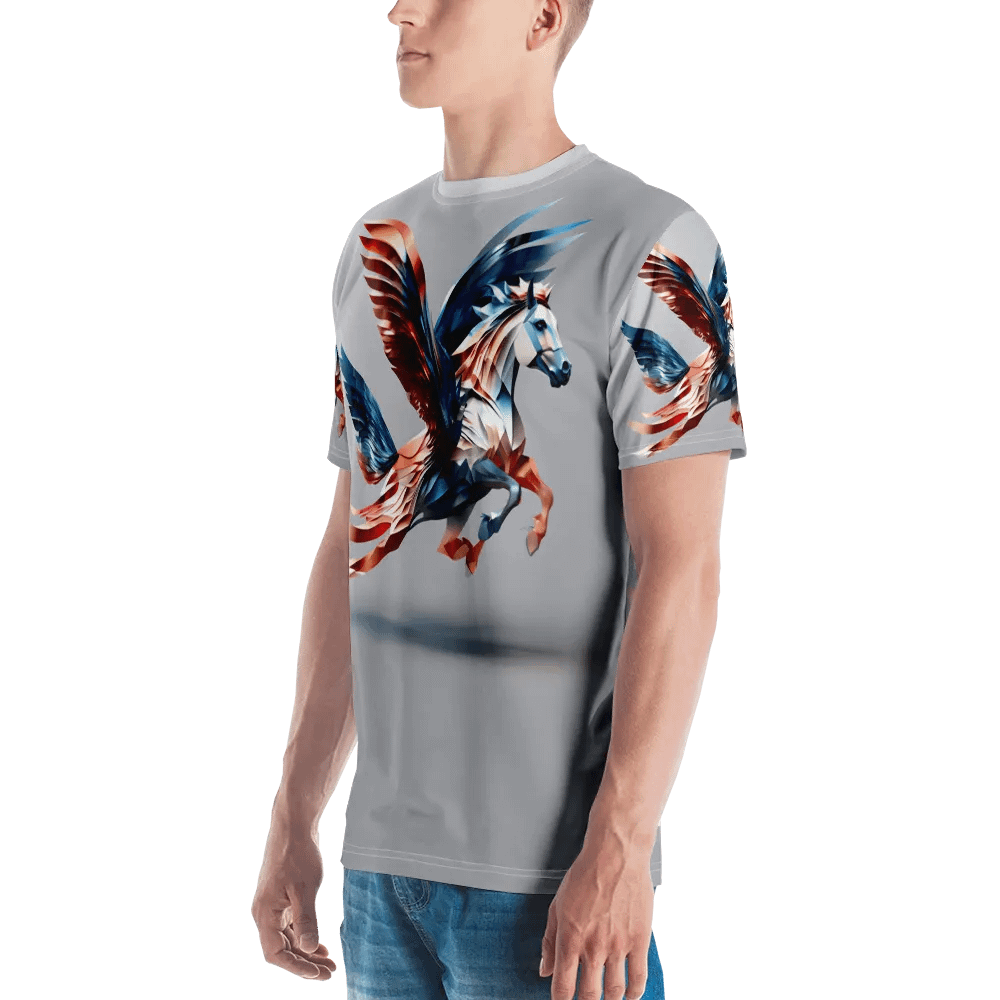 Wings horse flying T shirt product image (4)