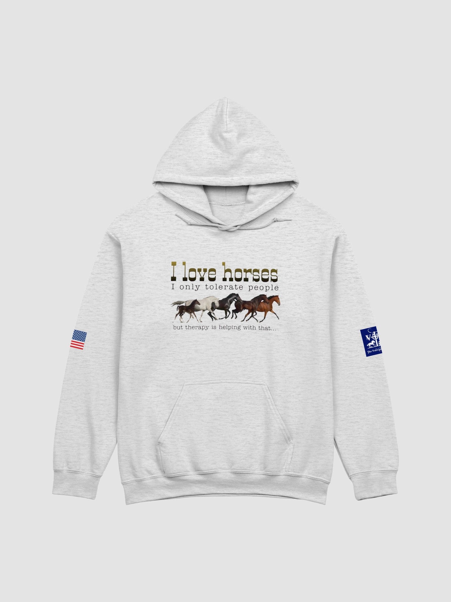 I Love Horses Hoodie product image (5)