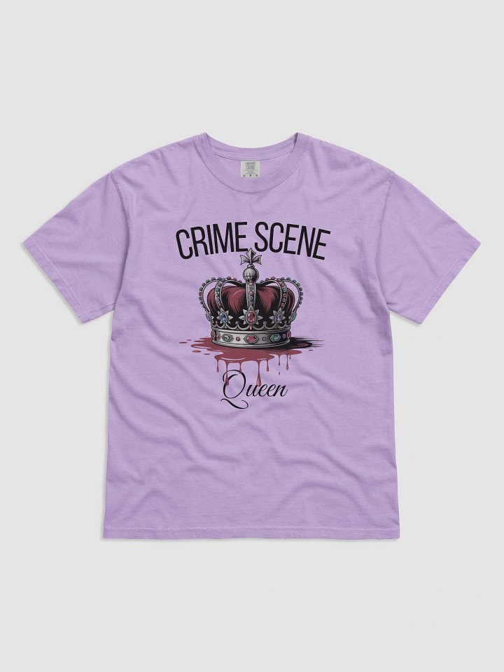 Crime Scene Queen T-Shirt - Funny True Crime Shirt for Women product image (2)