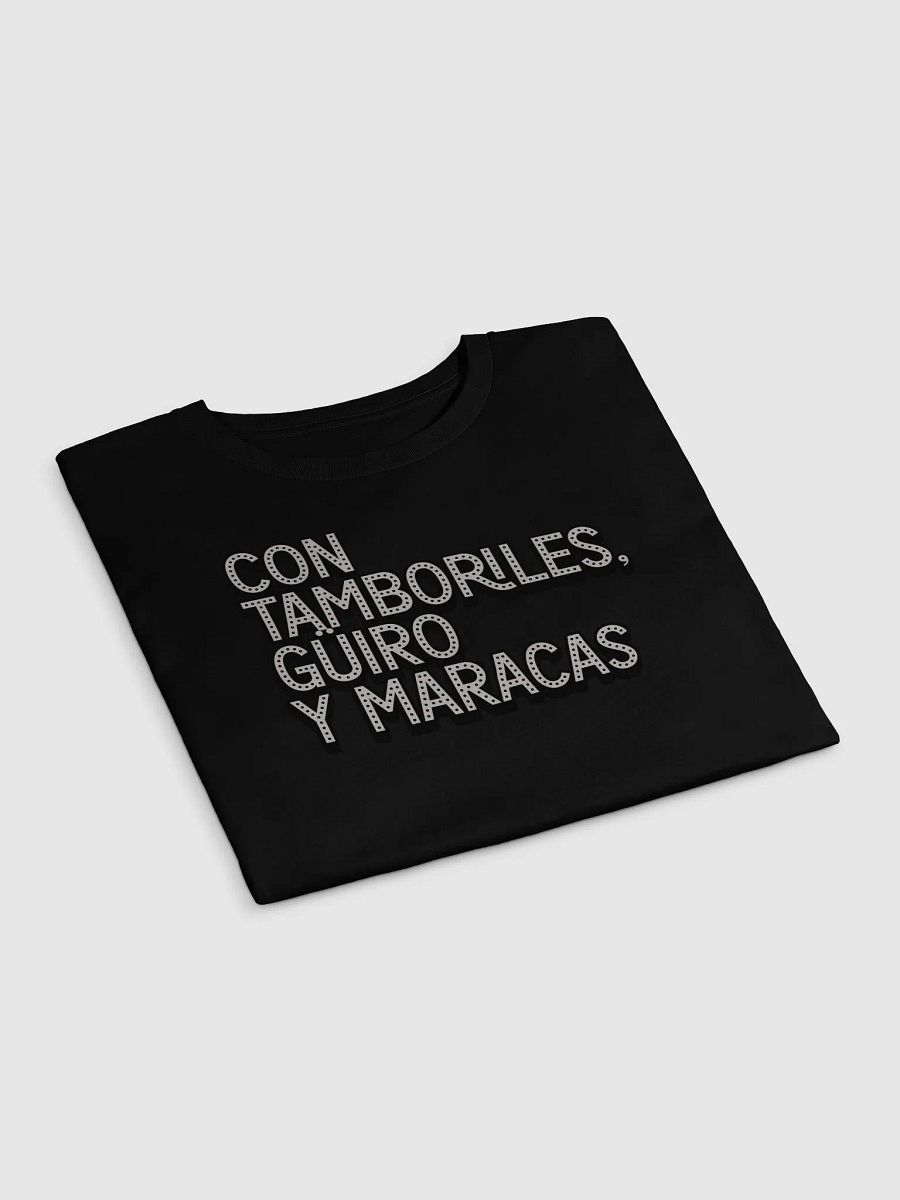 Con Tamboriles, Güiro y Maracas Crop Top product image (2)