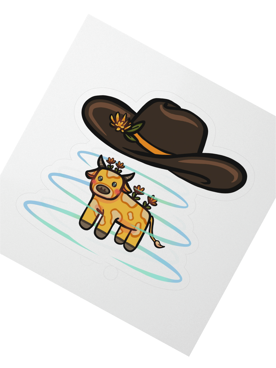 Cowtown logo sticker product image (2)