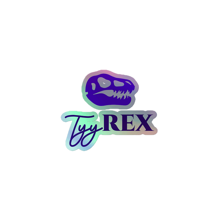 TyyRex Holographic Logo Sticker product image (1)