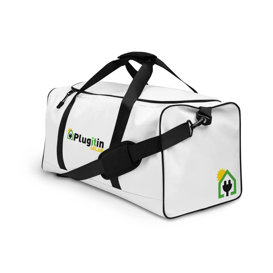 Plug It In Solar High-Quality Duffle Bag product image (3)