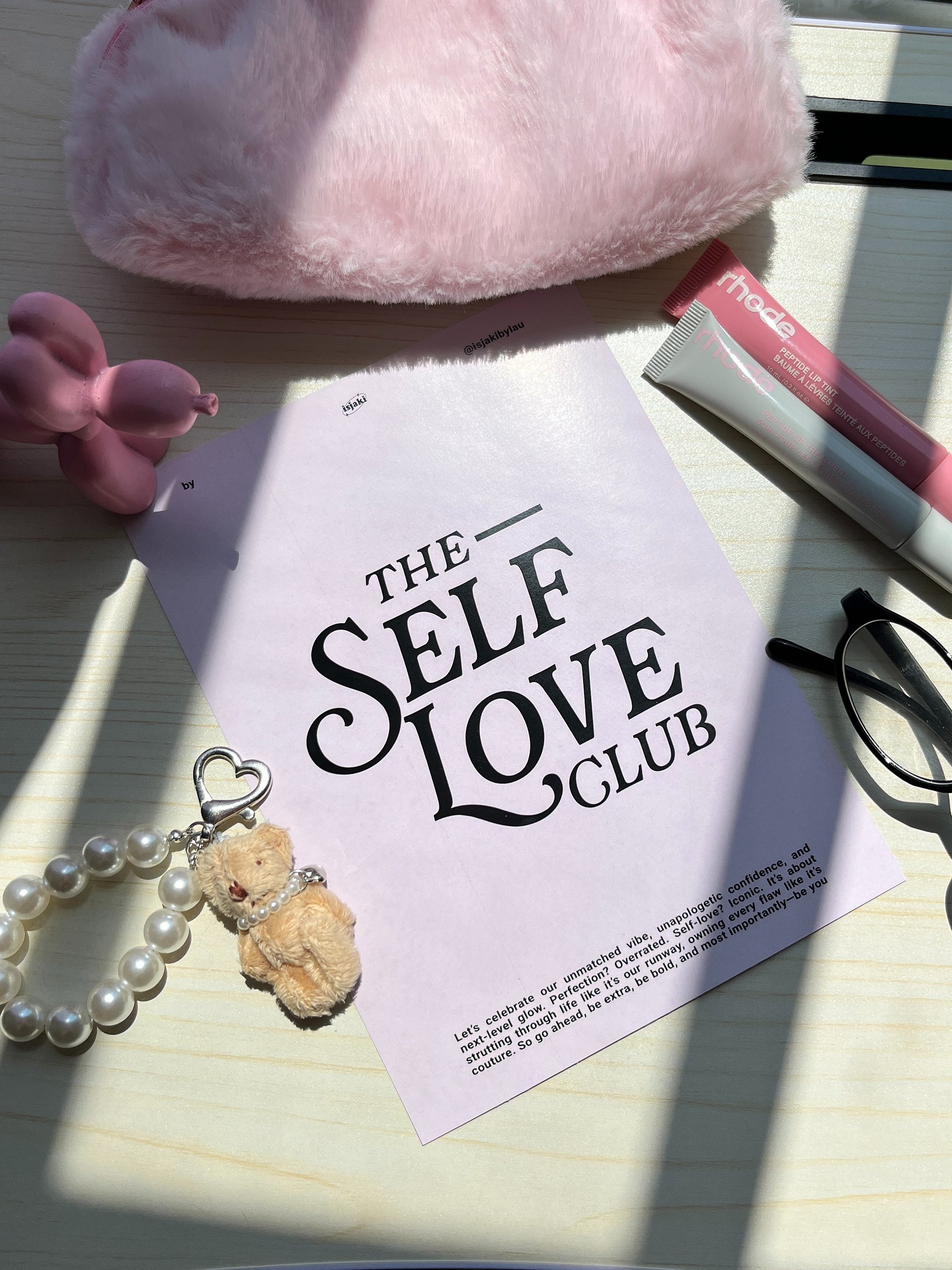 Self Love Club Pink Print product image (6)