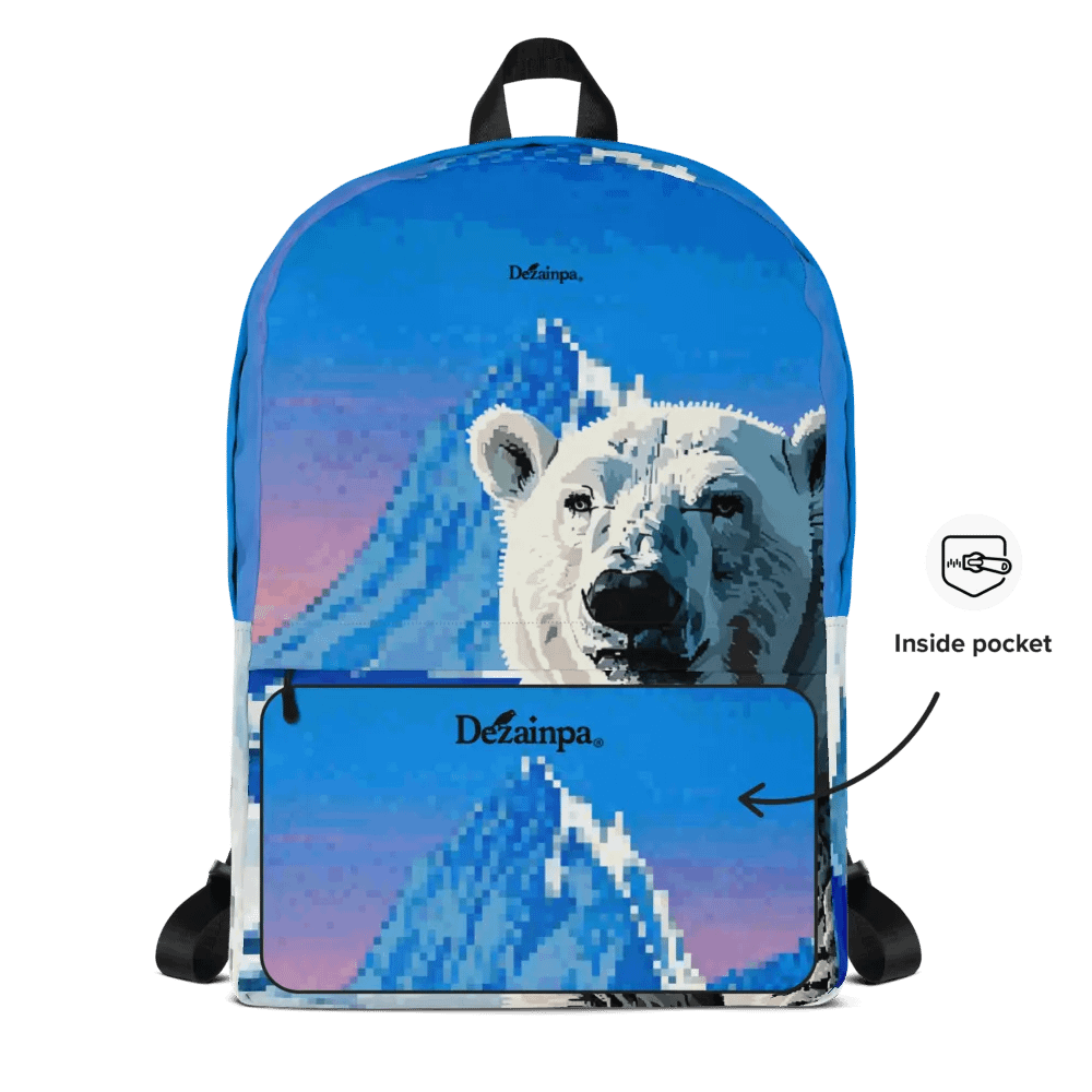 Arctic Pixel Adventure Backpack product image (5)