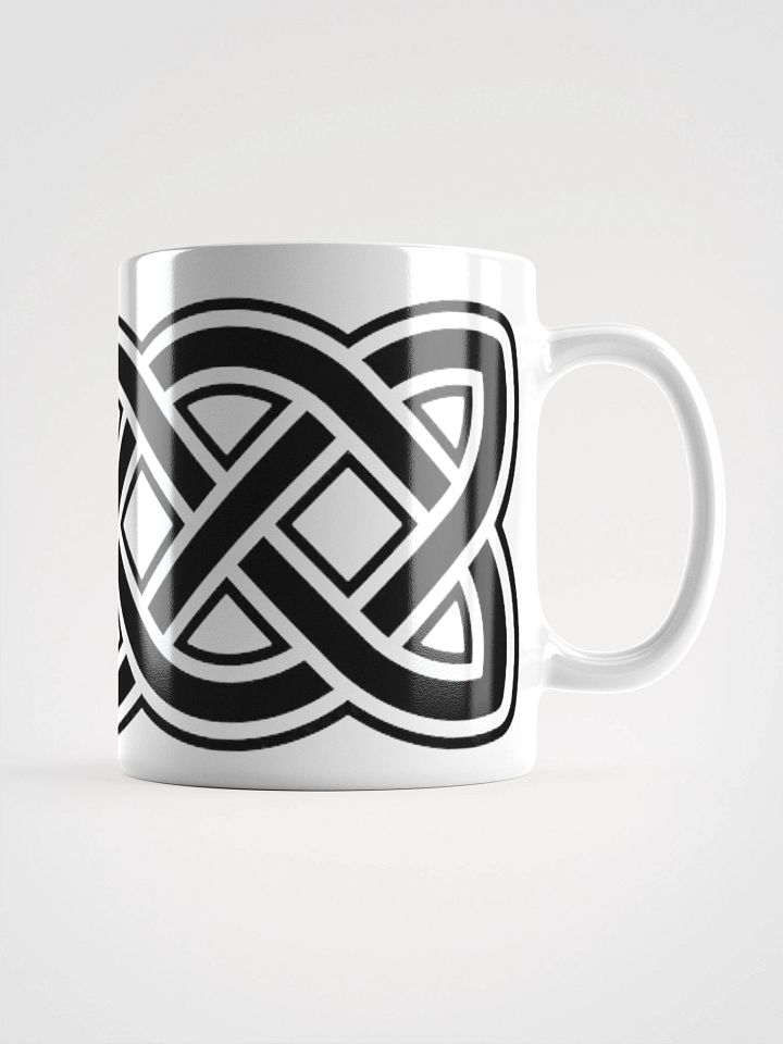 Forged In Valhalla: Norse Knot Warrior Mug – 11oz product image (1)
