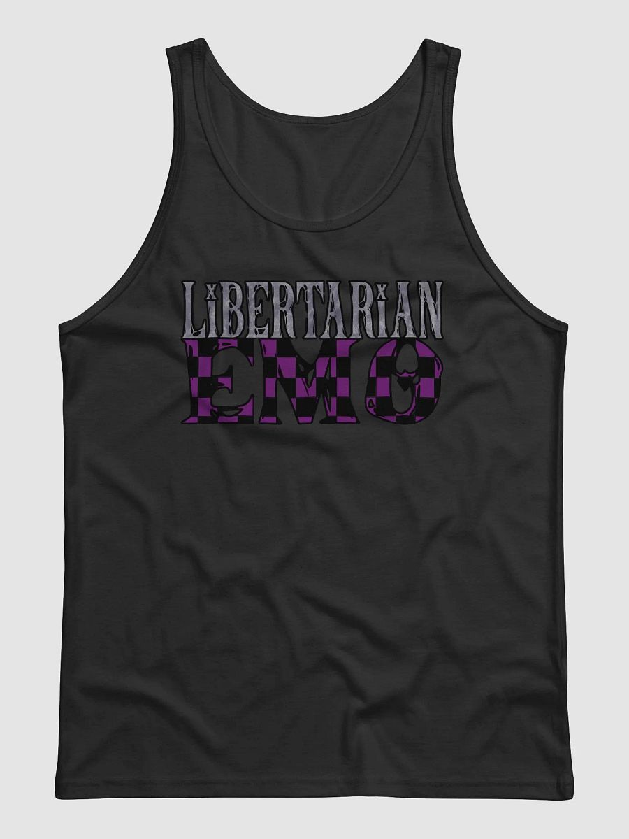 Libertarian Emo - Tank Checkered product image (1)