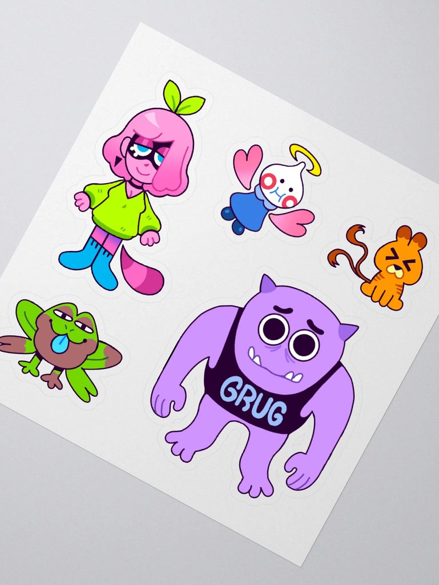 Pinky & Friends Sticker Set product image (2)