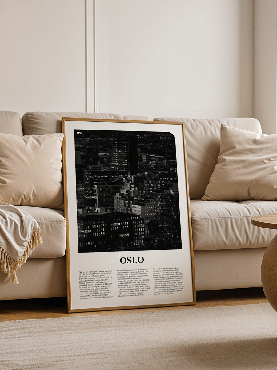 Oslo 03 Newspaper Poster product image (4)